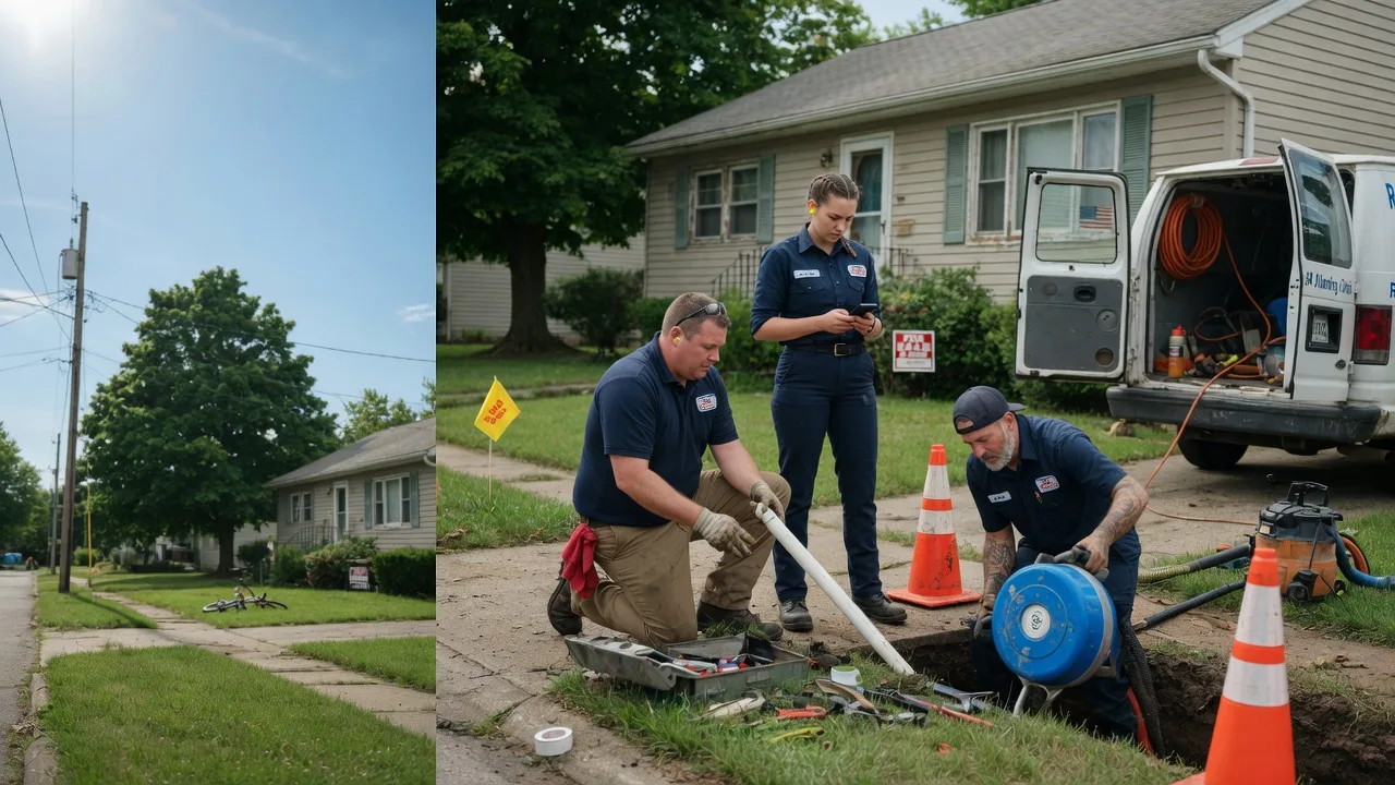 Sewer Line Repair in Farmdale, OH near me